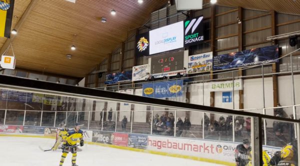 Foto LED-Leinwand Eisstadion