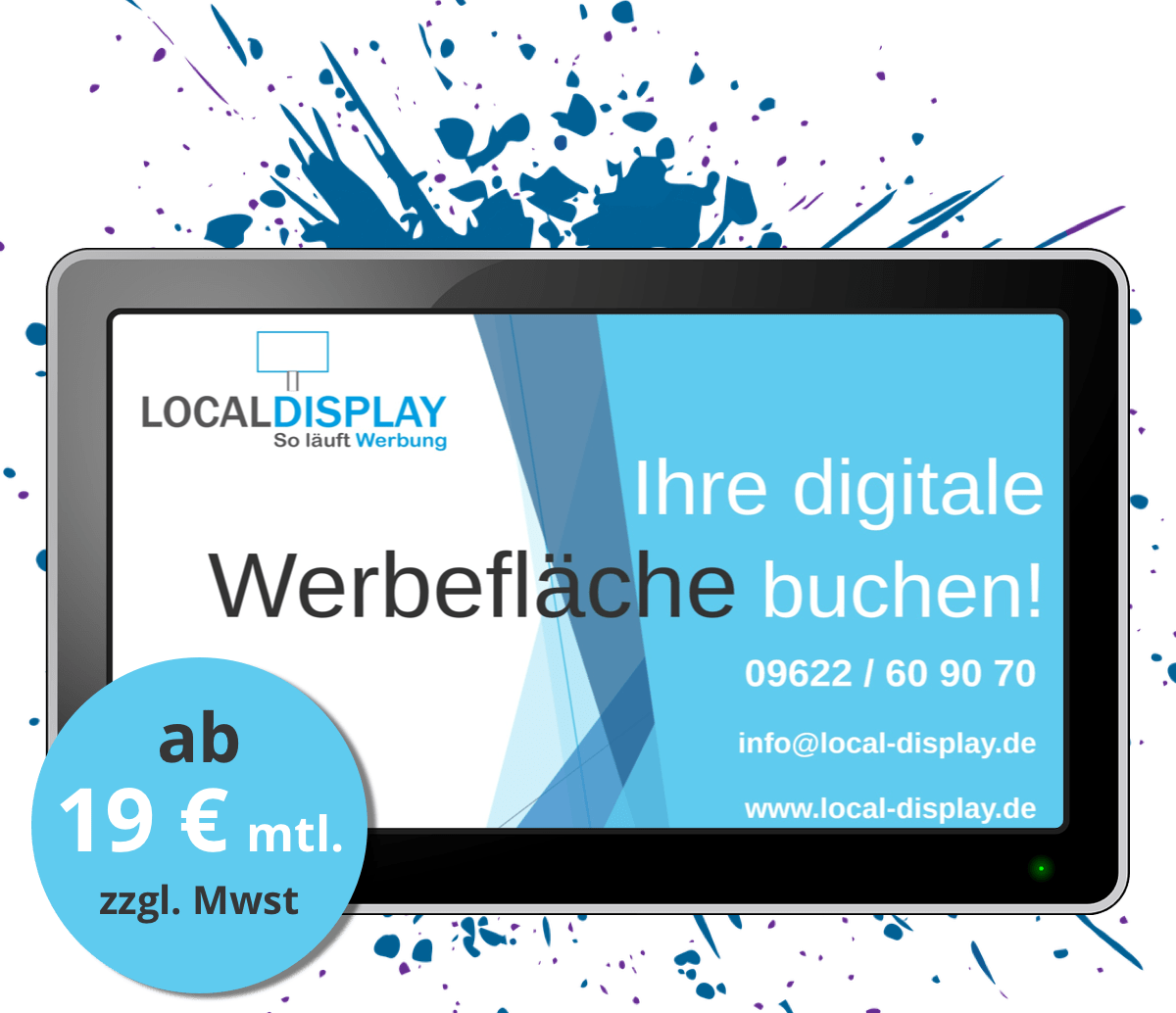 Werbeflaechen ab 19 Euro Werbeflaechen ab 19 Euro