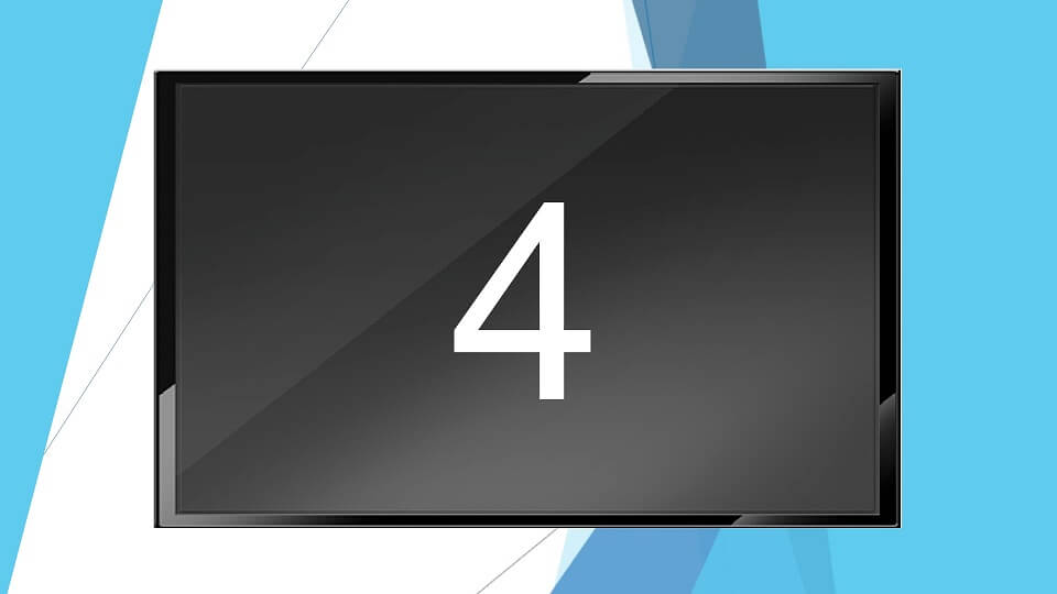 kurzfristige Kampagne mit 4 Displays